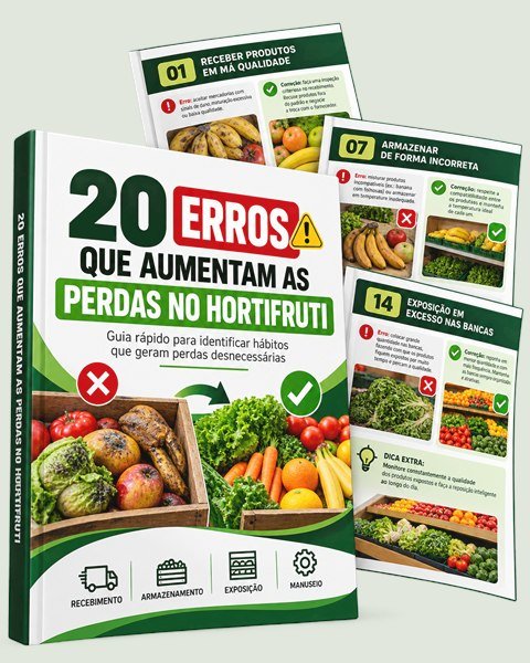 Bônus 4: 20 Erros que Aumentam as Perdas no Hortifruti