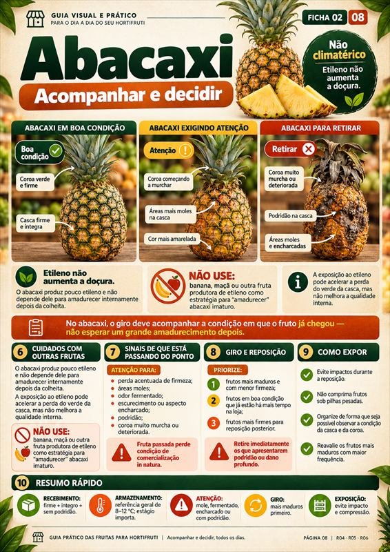 Ficha do Abacaxi — acompanhar e decidir