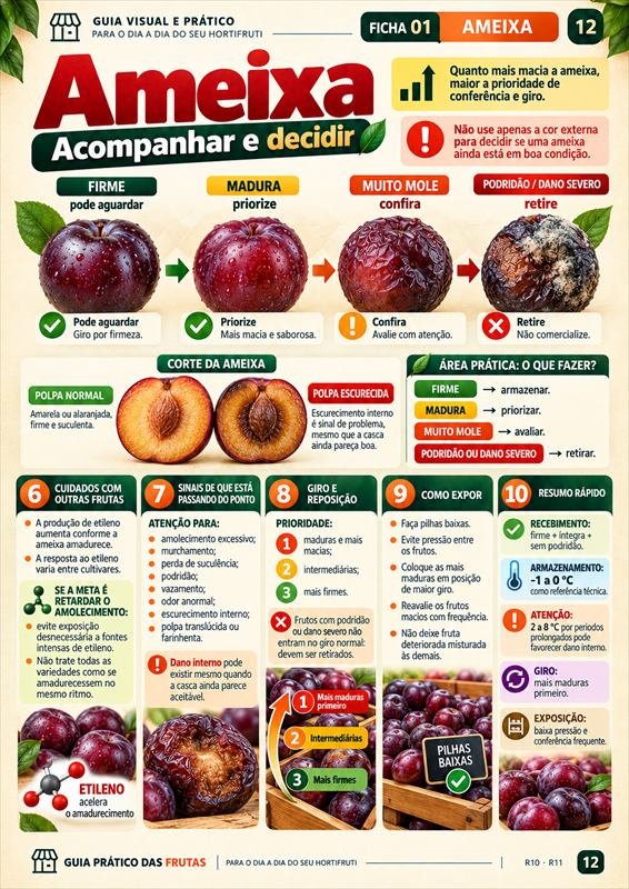 Ficha da Ameixa — acompanhar e decidir