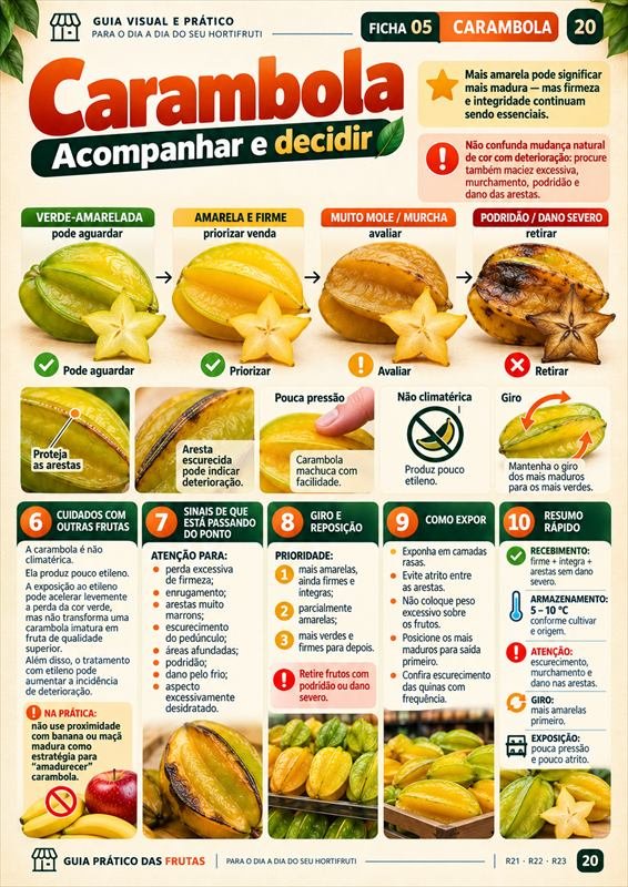 Ficha da Carambola — acompanhar e decidir